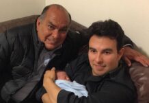 У Серхио Переса родился сын Sergio Perez
