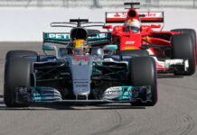 Машины 2017 года – самые быстрые в истории Lewis Hamilton, Sebastian Vettel, Russian Grand Prix
