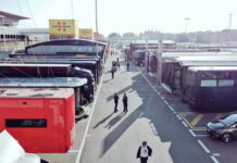 График работы гонщиков на тестах в Барселоне