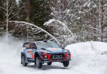 Невилль показал лучшее время на тестовом участке Ралли Швеция Thierry Neuville