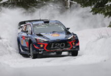 Трио гонщиков Hyundai задает темп на Ралли Швеция Thierry Neuville