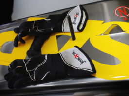 Jenson Button's gloves