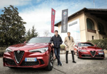 Леклер и Эрикссон посетили полигон Alfa Romeo