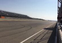 Роберт Кубица пилотирует FW41 на трассе в Арагоне