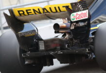 Ч.Уайтинг: «Мы будем следить за Renault» Renault rear wing and diffuser