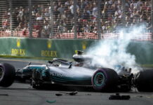 На машине Боттаса заменят коробку передач