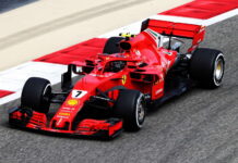 Бахрейн-2018: Вторые свободные заезды Kimi Raikkonen, FP2, Bahrain GP