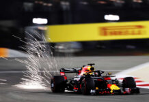 Бахрейн-2018: Первые свободные заезды Daniel Ricciardo, FP1, Bahrain GP