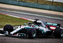 Китай-2018: Первые свободные заезды Lewis Hamilton, Chinese Grand Prix, FP1