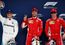 Китай-2018: Квалификация Valtteri Bottas, Sebastian Vettel, Kimi Raikkonen