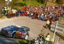 Ожье завершил лидером первый день Ралли Франция Sebastien Ogier
