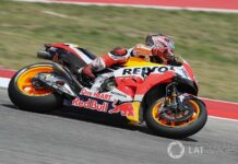 Маркес стал быстрейшим в третьей тренировке Гран При Америк