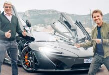 Росберг сел за руль McLaren Хаккинена
