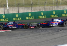 Брендон Хартли: «Трасса в Баку напоминает мне Макао» Pierre Gasly and Brendon Hartley