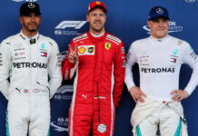 Азербайджан-2018: Квалификация Lewis Hamilton, Sebastian Vettel, Valtteri Bottas