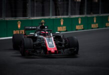 На машине Романа Грожана заменили коробку передач Romain Grosjean (FRA) Haas F1 Team. 27.04.2018. Formula 1 World Championship, Rd 4, Azerbaijan Grand Prix, Baku Street Circuit, Azerbaijan, Practice Day. - www.automotorsport.az, EMail: info@automotorsport.az - copy of publication required for printed pictures. Every used picture is fee-liable. © Copyright: automotorsport.az