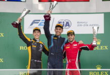 Александер Элбон выиграл субботнюю гонку в Баку Alexander Albon