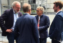 Организаторы Гран При Дании не боятся сложностей Hermann Tilke (and his son) meeting with Lars Seier Christensen and Helge Sander