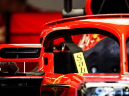 Ferrari Halo cockpit cover wing mirror