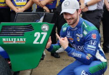 Росси выиграл квалификацию второй гонки в Детройте Marco Andretti