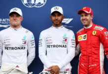 Франция-2018: Квалификация Valtteri Bottas, Lewis Hamilton, Sebastian Vettel