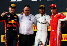 Франция-2018: Гонка Max Verstappen, Lewis Hamilton, Kimi Raikkonen