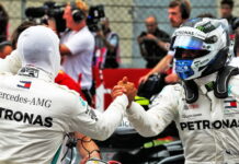 Льюис Хэмилтон: «Валттери заслужил поул» Lewis Hamilton, Valtteri Bottas