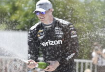 Ньюгарден выиграл гонку на Роуд-Америка Josef Newgarden