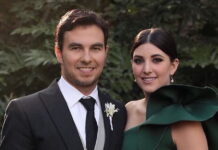 Серхио Перес и Карола Мартинес сыграли свадьбу Sergio Perez, Carola Martínez