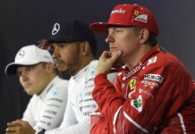 Кими Райкконен: «У нас было всё необходимое для поула» Valtteri Bottas, Lewis Hamilton, Kimi Raikkonen