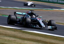 Великобритания-2018: Первые свободные заезды Lewis Hamilton