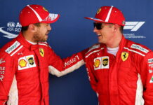 Кими Райкконен: «Я не вполне удовлетворён результатом» Sebastian Vettel, Kimi Raikkonen