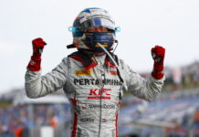 Ник де Вриз выиграл дождевую гонку в Венгрии Nyck de Vries