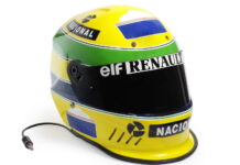 Шлемы трех чемпионов мира выставлены на аукцион Ayrton Senna, helmet, Bonhams