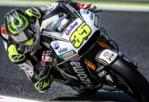 Кратчлоу стал быстрейшим в третьей тренировке в Арагоне Cal Crutchlow