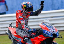 Довициозо выиграл в Мизано, Лоренсо упал на предпоследнем круге Andrea Dovizioso