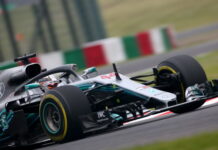 Япония-2018: Вторые свободные заезды Lewis Hamilton