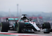 США-2018: Вторые свободные заезды Lewis Hamilton