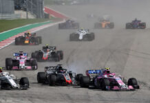 Грожан наказан потерей позиций на старте следующей гонки Charles Leclerc, Romain Grosjean, Esteban Ocon