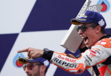 Маркес досрочно стал чемпионом после падения Довициозо Marc Marquez