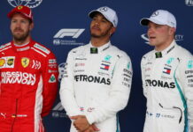 Бразилия-2018: Квалификация Lewis Hamilton, Sebastian Vettel, Valtteri Bottas