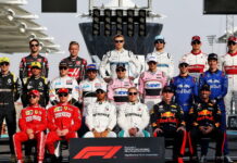 Мартин Брандл об итогах Гран При Абу-Даби… The F1 drivers end of season photograph