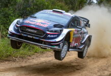 Ожье показал лучшее время на тестовом участке Ралли Австралии Sebastien Ogier