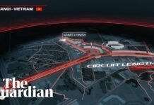 Презентация городской трассы Гран При Вьетнама