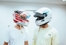 Хэмилтон и Феттель поменялись шлемами Lewis Hamilton, Sebastian Vettel