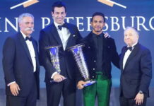 Хэмилтон: «Я горжусь достижениями нашей команды» FIA Prize Giving 2018