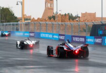 Тренировки сорваны из-за плохой погоды rain in Ad Diriyah, 2018 SAUDIA Ad Diriyah E-Prix