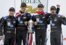 Алонсо выиграл «24 часа Дайтоны» Kamui Kobayashi, Jordan Taylor, Renger Van Der Zande, Fernando Alonso