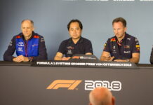 В Red Bull и Honda готовы к штрафам в 2019 году Franz Tost, Toyoharu Tanabe, Christian Horner