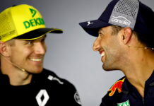 Хюлкенберг: «Опередить Риккардо – серьезный вызов» Nico Hulkenberg, Daniel Ricciardo